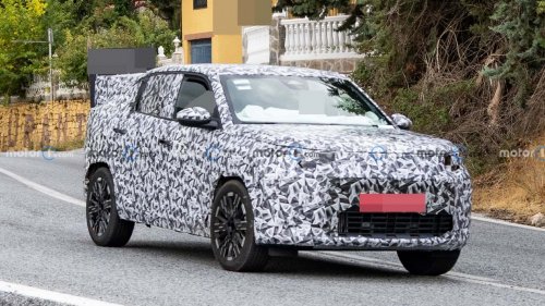 Nuevas fotos del Fiat Fastback, el próximo SUV coupé basado en el Grande Panda.