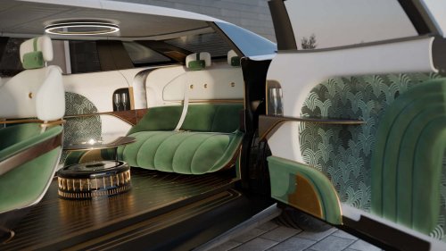 Une nouvelle limousine hybride venue d'Italie