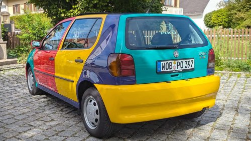 VW Polo Harlekin (1995) im Fahrbericht: Bunte Republik Deutschland