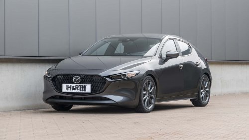 Qualität, die begeistert: Der Mazda 3 mit H&R-Tieferlegungsfedern