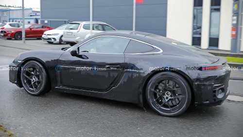 Porsche 718 Cayman (2026) zeigt sich mit weniger Tarnung