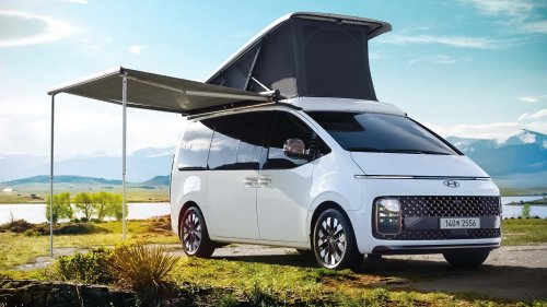 Hyundai Staria Camper: Elektro-Van mit Aufstelldach und Solar