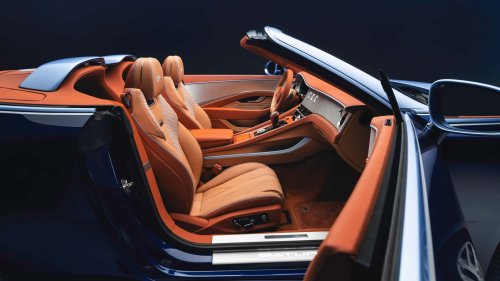 Un cabriolet sur mesure avec moteur W12 et détails faits main