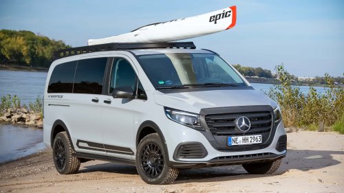 Vansports convierte la Mercedes Vito en una camper aventurera 4x4