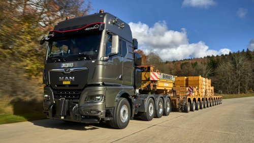 MAN TGX 41.640 8x4/4 (2026): Zugriese von bis zu 250 Tonnen
