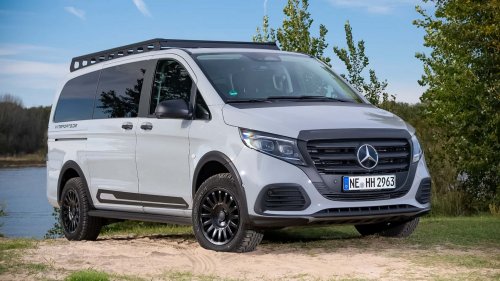 Vansports convierte la Mercedes Vito en una camper aventurera 4x4