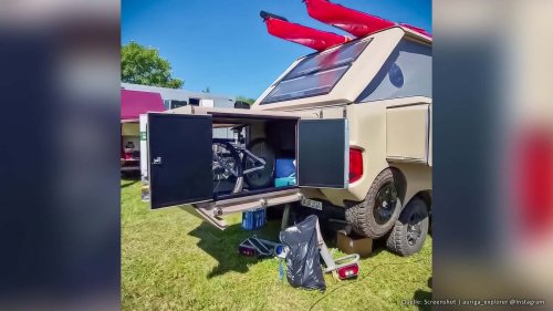Auriga Explorer: el pick-up camper todoterreno que rompe moldes