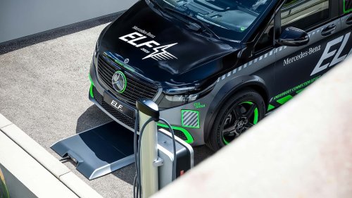 Mercedes ELF : Le véhicule de chargement expérimental