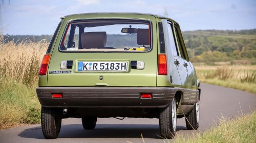Alter Renault 5 als Scheunenfund mit nur 12 km entdeckt