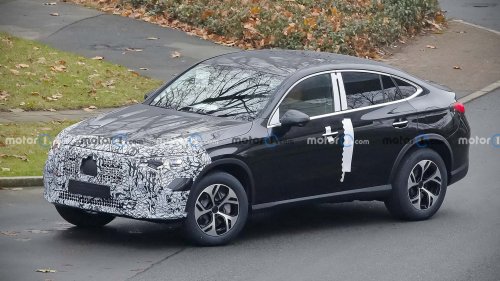 Mercedes GLC erstmals mit Facelift erwischt