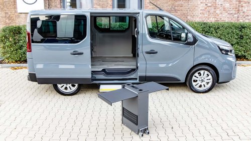 Esta camper 'camuflada' de Nissan no es sólo para pernoctar