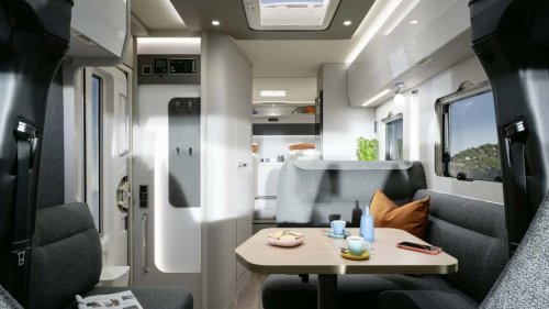 Esta es la Tramp S,  la autocaravana más asequible del catálogo de Hymer