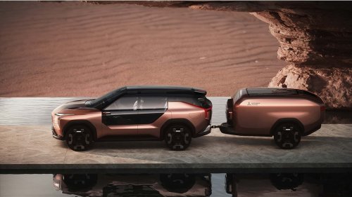 The Mitsubishi Elevance Concept Is a Quad-Motor SUV With a Gas Engine