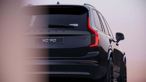 Volvo XC90 Black Edition (2025): Flaggschiff trägt jetzt schwarz