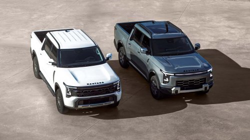 El pick-up de Santana, ya en fotos, también es diésel