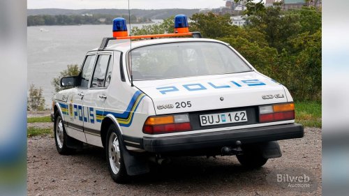 Saab 900 GLi Polizei (1984): Schwedens vergessener Streifenwagen