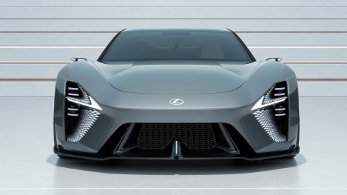 L'intérieur du concept de coupé Lexus est magnifique.