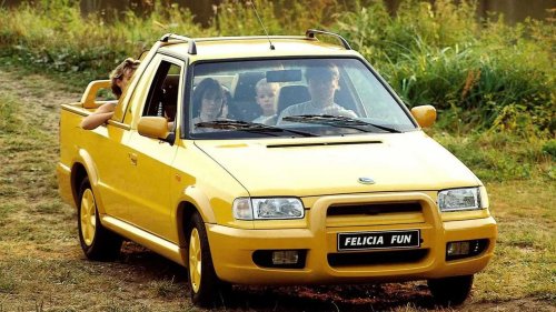 Rückkehr des 90er-Kult-Pick-up? Skoda zeigt Felicia Fun Concept