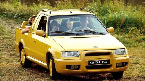 Rückkehr des 90er-Kult-Pick-up? Skoda zeigt Felicia Fun Concept