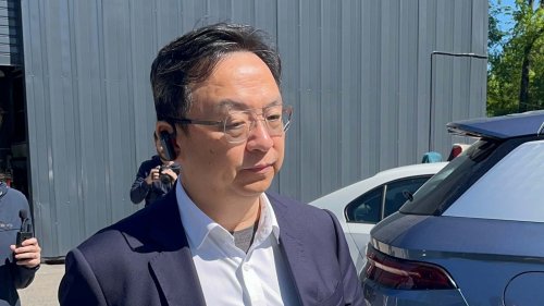 La plana mayor de BYD viajó desde China para entregar sus primeros autos en Argentina