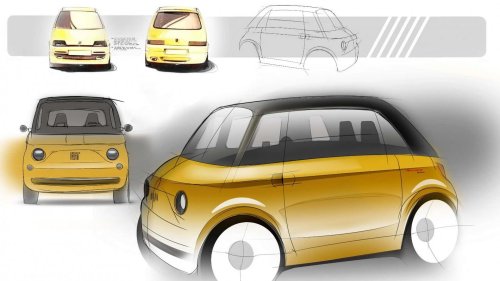 La sigle "Sporting" revient sur la Fiat Topolino