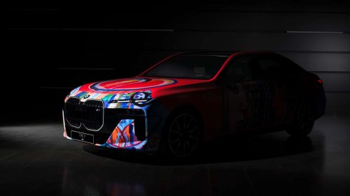 BMW i7 als mobile Leinwand auf der Frieze Seoul 2025