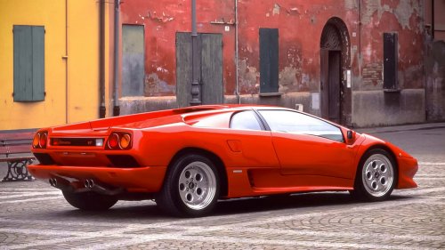 Der Lamborghini Diablo wird 35: Tanti Auguri, Posterboy!