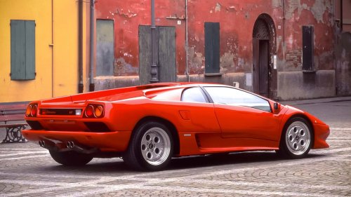 Der Lamborghini Diablo wird 35: Tanti Auguri, Posterboy!