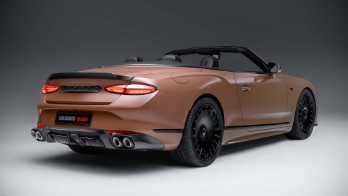 Superblack: Brabus zeigt Bentley, wo der Turbo hängt