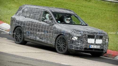 BMW X7 (2028) als Erlkönig erwischt: Dicker M-Brummer kommt