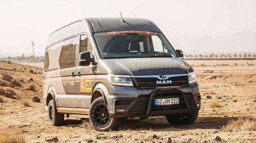 Neues Cross-Country Kit für den MAN TGE von delta4x4 und X-raid