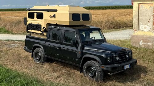 INEOS Quartermaster: versión camper con la célula Gladiator S
