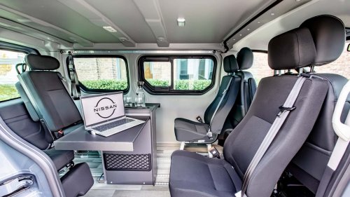 Esta camper 'camuflada' de Nissan no es sólo para pernoctar