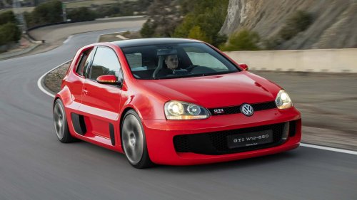 Der irrste Golf GTI aller Zeiten ist jetzt rot