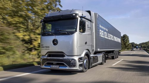 Le camion à hydrogène Mercedes-Benz NextGenH2 Truck en route vers la production
