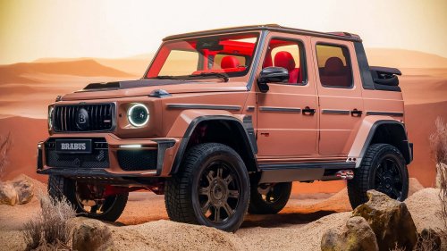Brabus macht die G-Klasse zum Cabrio mit Portalachsen