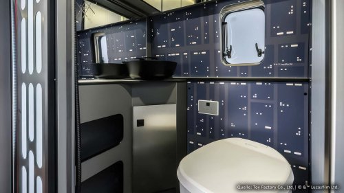 Offizieller Star-Wars-Camper: Darth Vaders Todesstern auf Rädern