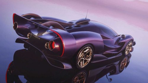 Le moteur V12 de cette De Tomaso est complètement dingue