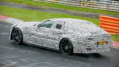 Jaguar Type 00: Umstrittener Elektro-GT mit weniger Tarnung erwischt