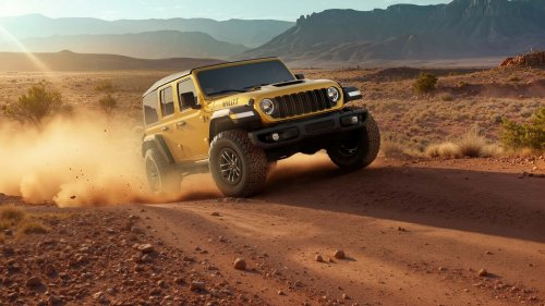 La Jeep Wrangler Willys est équipée d'un V8 de 477 ch