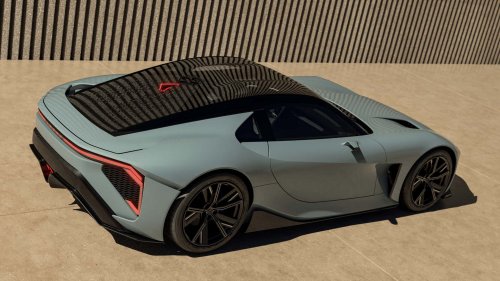 Lexus Supercar Teased Ahead of Imminent Debut
