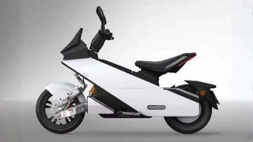 Esta moto eléctrica plegable se convierte en una maleta