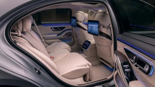 El lujoso interior del Mercedes-Benz Clase S 2026
