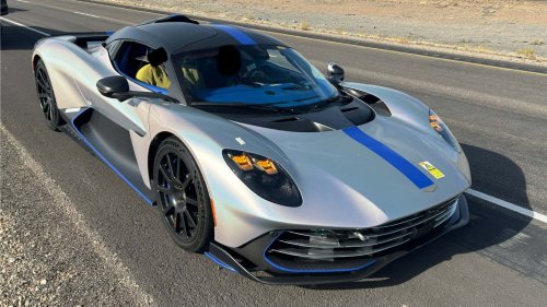 Whoops: Aston Martin Valhalla Prototype Nabbed for Reckless Driving