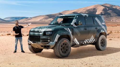 Auf der Jagd nach dem Land Rover Defender für die Rallye Dakar