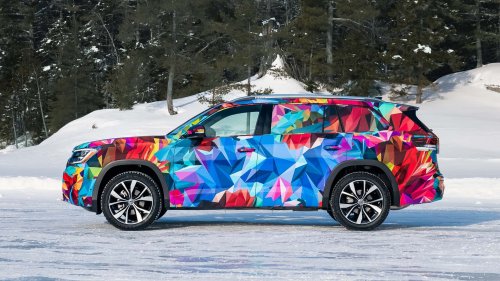 I Drifted a 2027 Volkswagen Atlas Prototype on Ice. It Seemed Promising