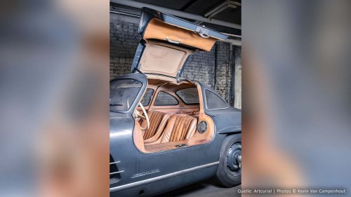 Dieser 70 Jahre alte Mercedes 300 SL punktet mit Patina