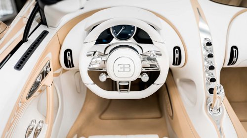 Bugatti W16 Mistral « La Perle Rare » : une touche de café au lait