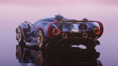 Le moteur V12 de cette De Tomaso est complètement dingue