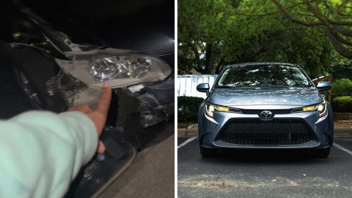‘Not Y’all Using the Mirror Like a Glass Slipper:’ Toyota Driver Hits Parked Car. Then the Victim Tracks Him